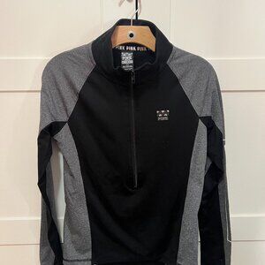 PINK ultimate half zip up